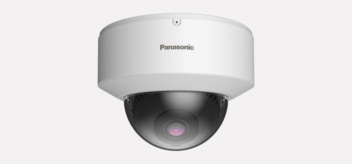 Panasonic Network Dome Camera — front view